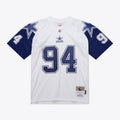 Men's Charles Haley White Dallas Cowboys 1994 Replica Jersey