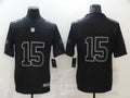 Men's Kansas City Chiefs #15 Patrick Mahomes Black Alternate Game Jersey1