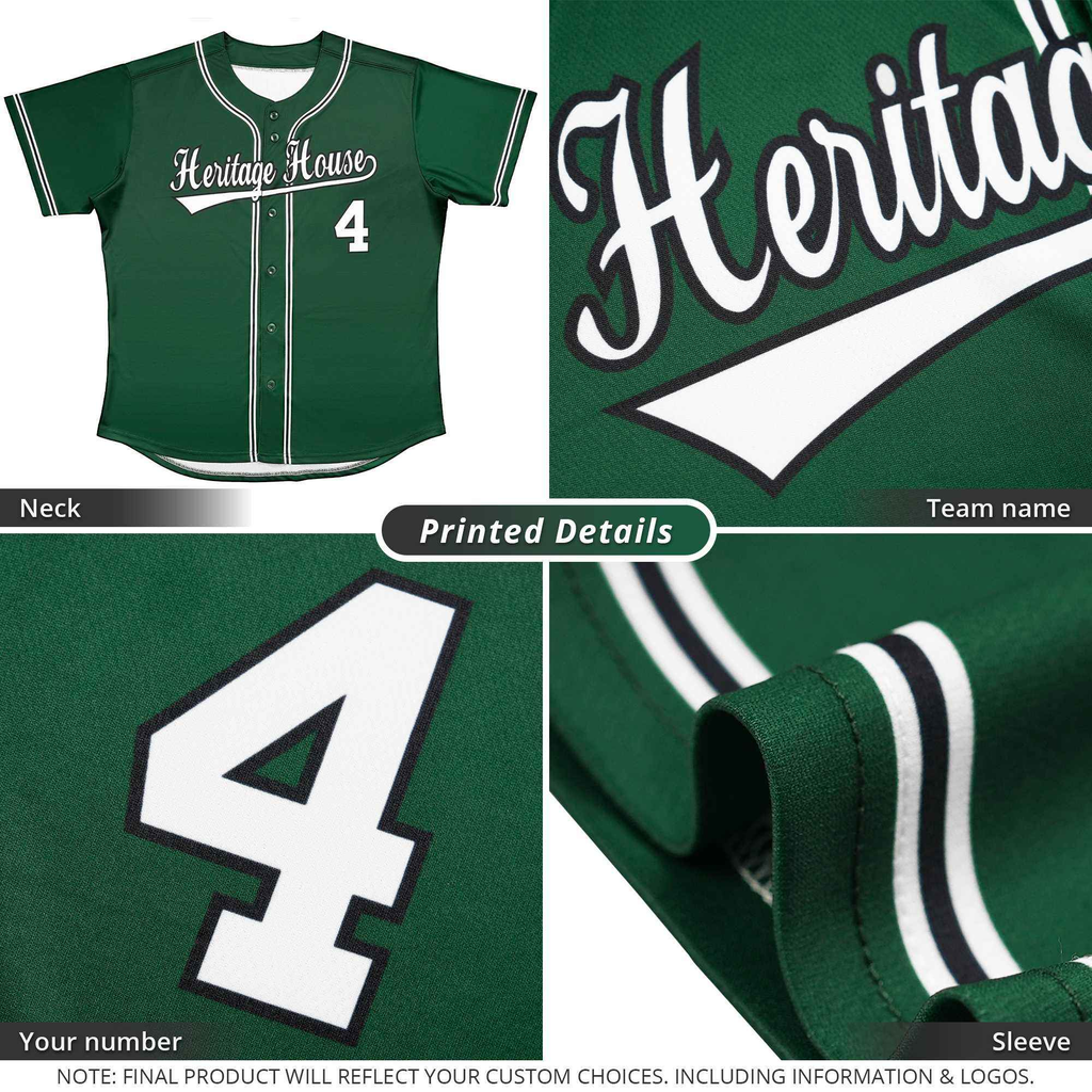 Custom Black Orange-White Classic Style Authentic Baseball Jersey
