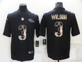 Men's Denver Broncos Russell Wilson #3 Black Player Jersey1
