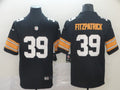 Men's Pittsburgh Steelers Minkah Fitzpatrick #39 Black Player Game Jersey1