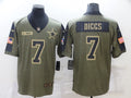 Men's Dallas Cowboys Trevon Diggs #7 Brown Game Player Jersey1
