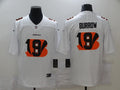 Men's Cincinnati Bengals #9 Joe Burrow White Game Jersey1