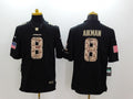 Men's Dallas Cowboys Troy Aikman #8 Black Game Player Jersey1