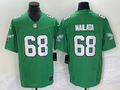 Men's Philadelphia Eagles Jordan Mailata #68 Kelly Green Game Jersey1