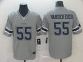 Men's Dallas Cowboys Leighton Vander Esch #55 Gray Inverted Legend Jersey1