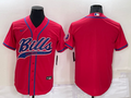 Men's Buffalo Bills Red Blank Jersey1