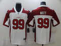 Men's Arizona Cardinals J.J. Watt #99 White Game Jersey1