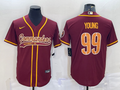 Men's Washington Commanders Chase Young #99 Red Game Jersey1 Joint Edition