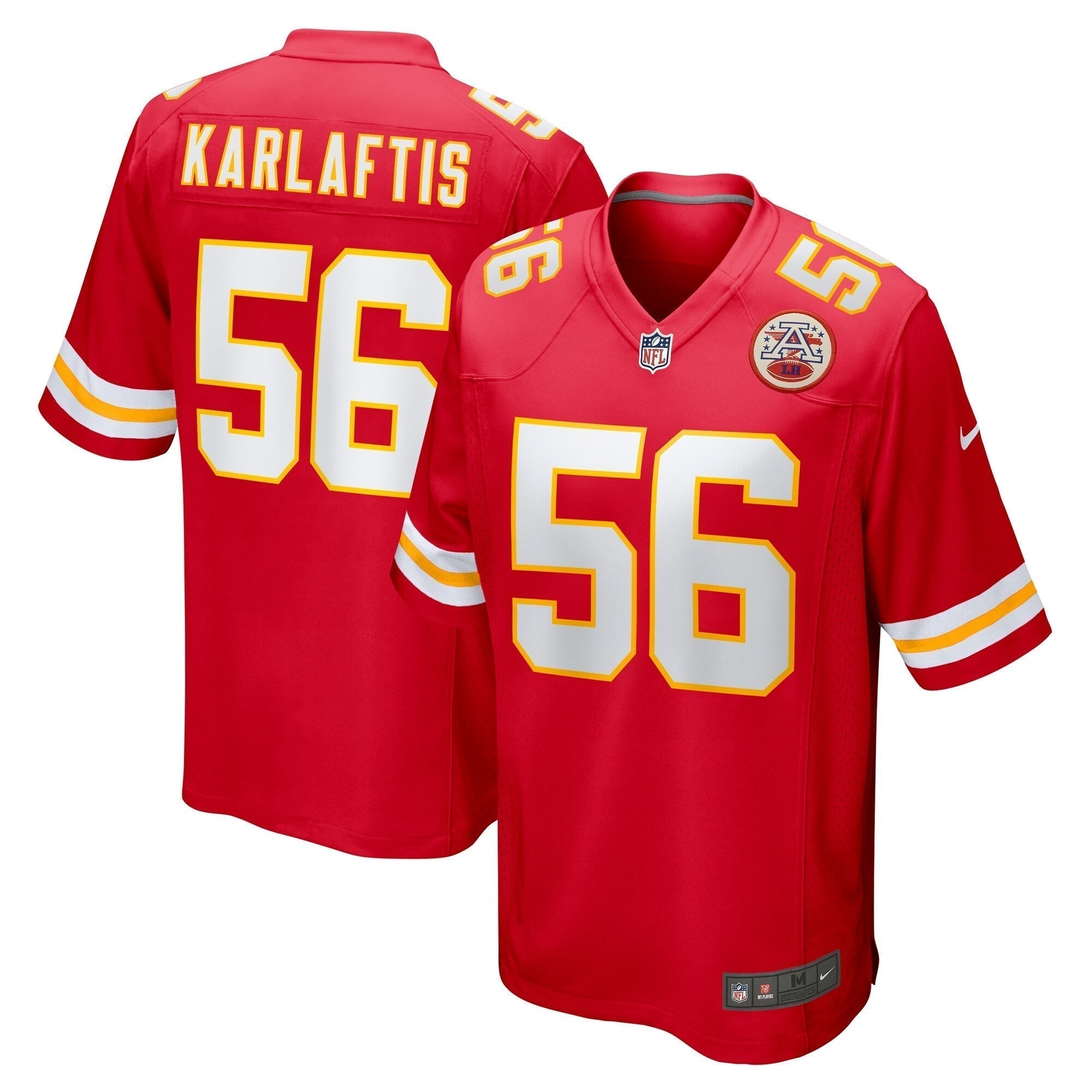 George Karlaftis Kansas City Chiefs Nike   Game Jersey - Red