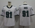 Men's Philadelphia Eagles Fletcher Cox #91 White Game Jersey1