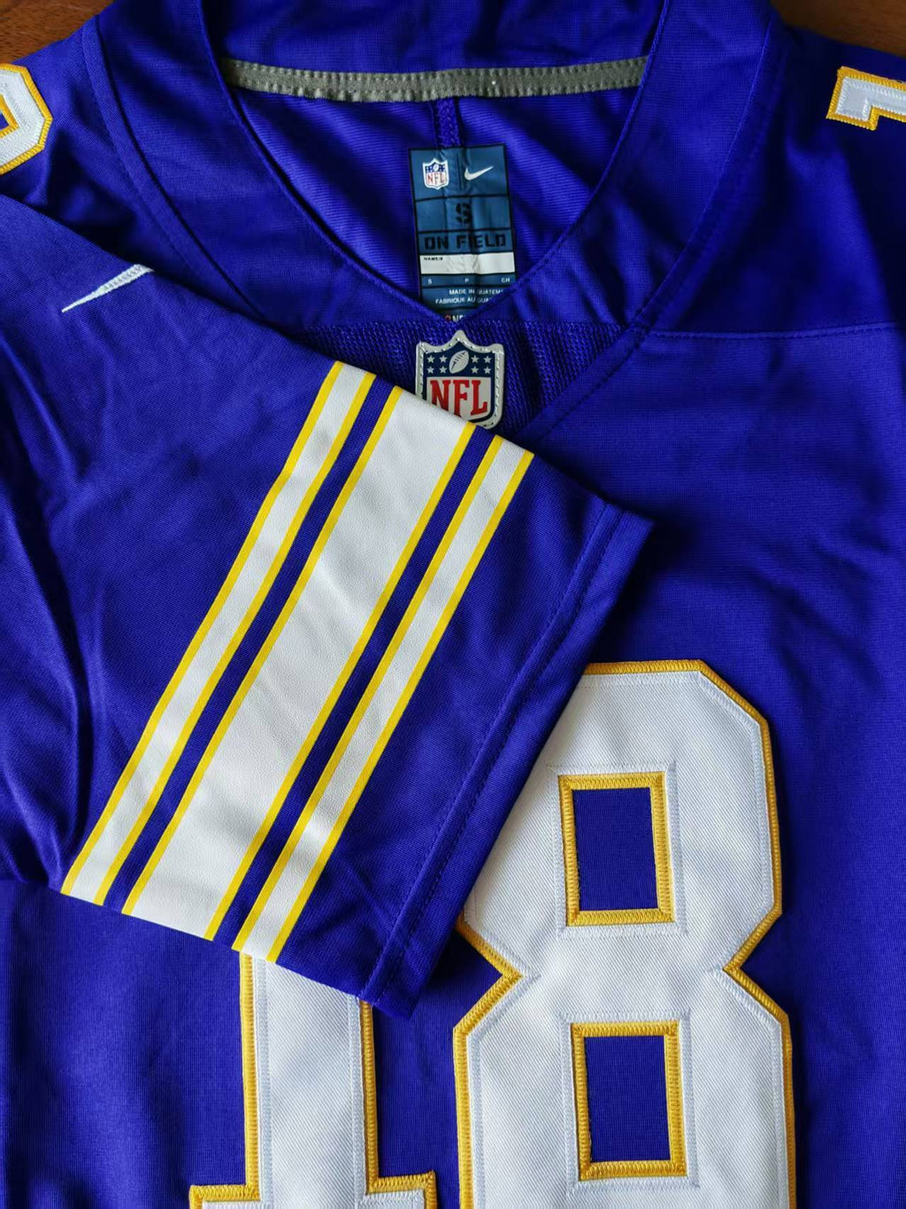 Men's Minnesota Vikings Justin Jefferson Nike Jersey -  Retro Purple