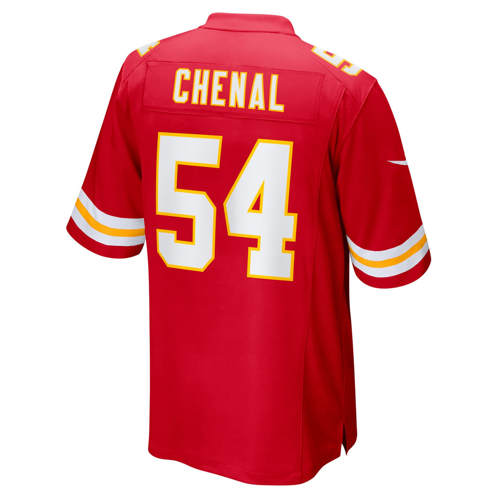 Leo Chenal Kansas City Chiefs Nike Game   Jersey - Red