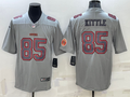 Men's San Francisco 49ers George Kittle #85 Gray Atmosphere Game Jersey1