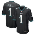 Jalen Hurts Philadelphia Eagles Nike Game Jersey - Black