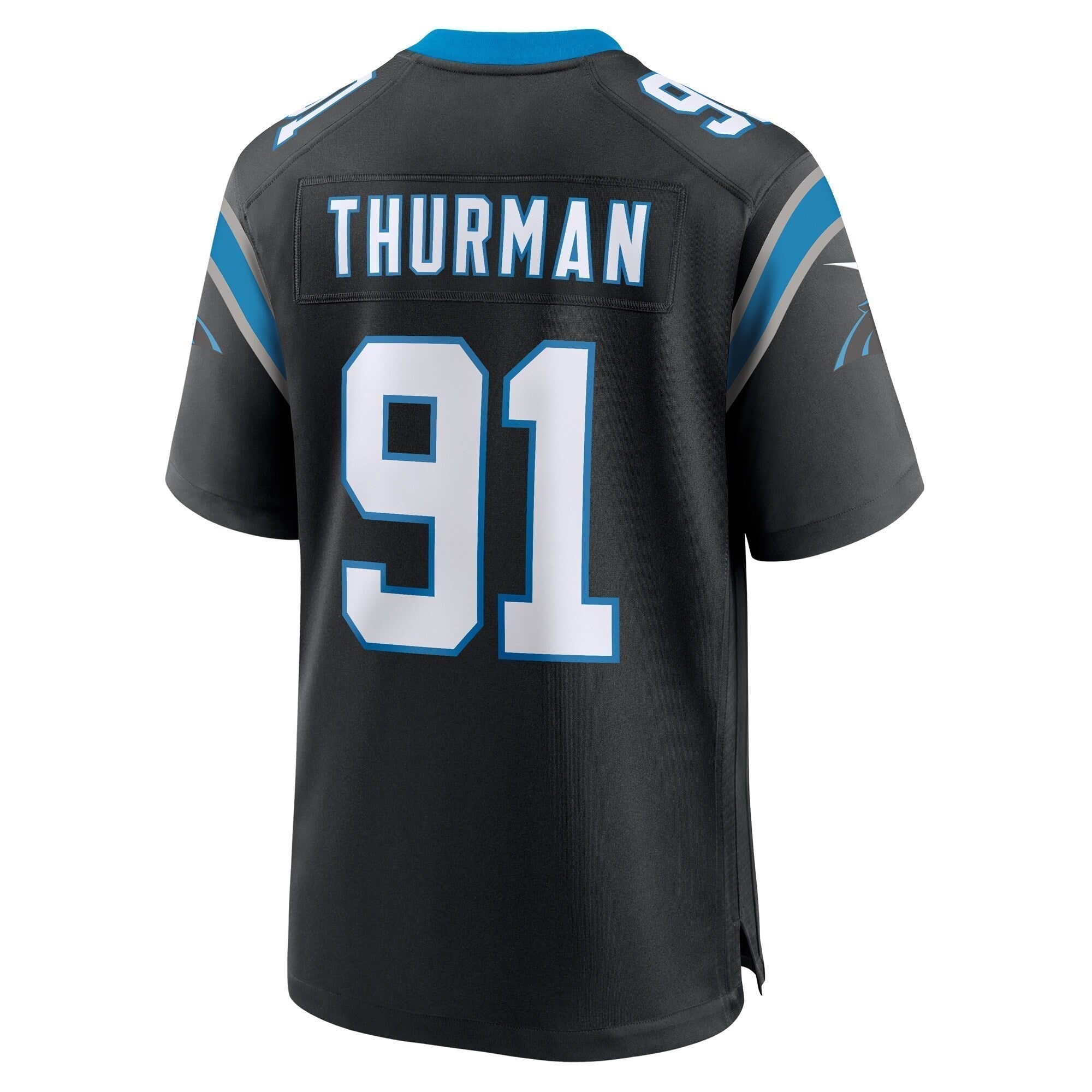 Nick Thurman Carolina Panthers Nike Team Game Jersey -  Black
