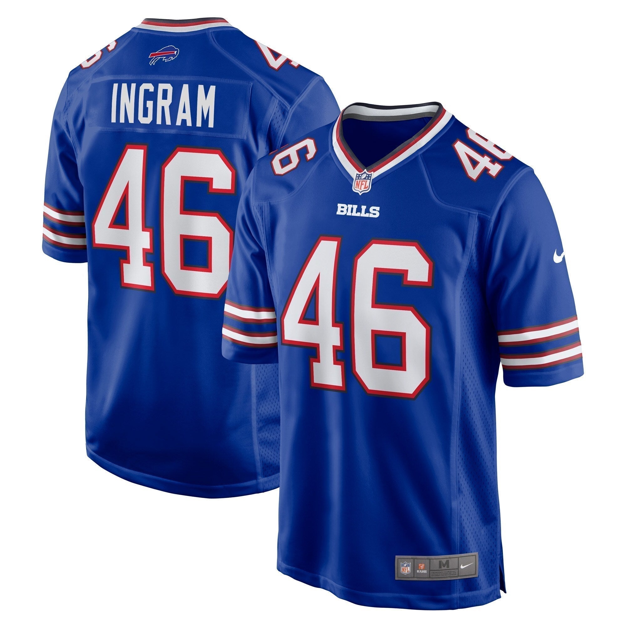 Ja'Marcus Ingram Buffalo Bills Nike   Game Jersey - Royal