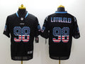 Men's Carolina Panthers Star Lotulelei #98 Black Game Jersey1