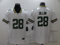 Men's Green Bay Packers AJ Dillon #28 White Game Jersey1