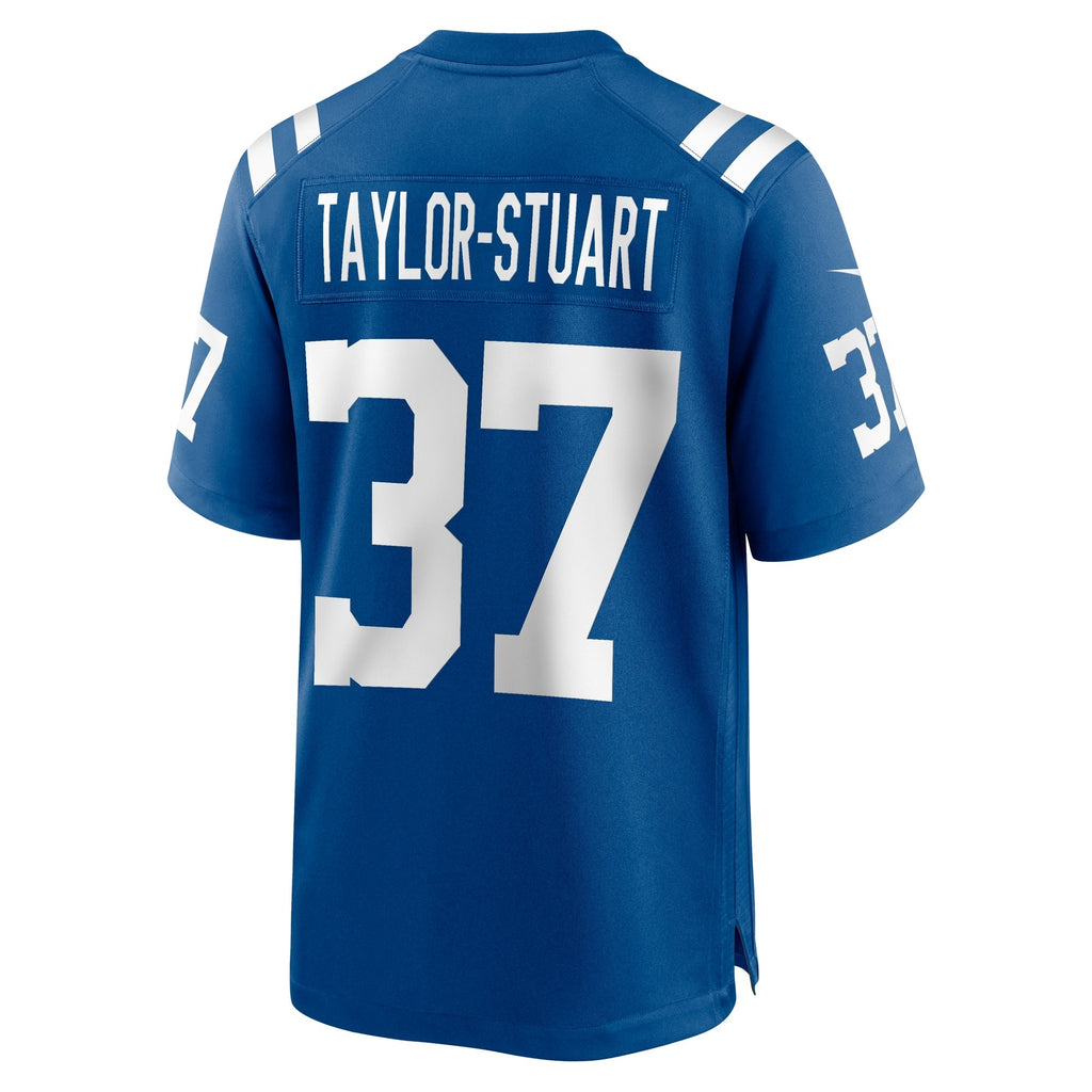 Isaac Taylor-Stuart Indianapolis Colts Nike Team Game Jersey -  Royal