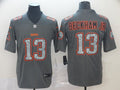 Men's Cleveland Browns Odell Beckham Jr. Gray Player Game Jersey1