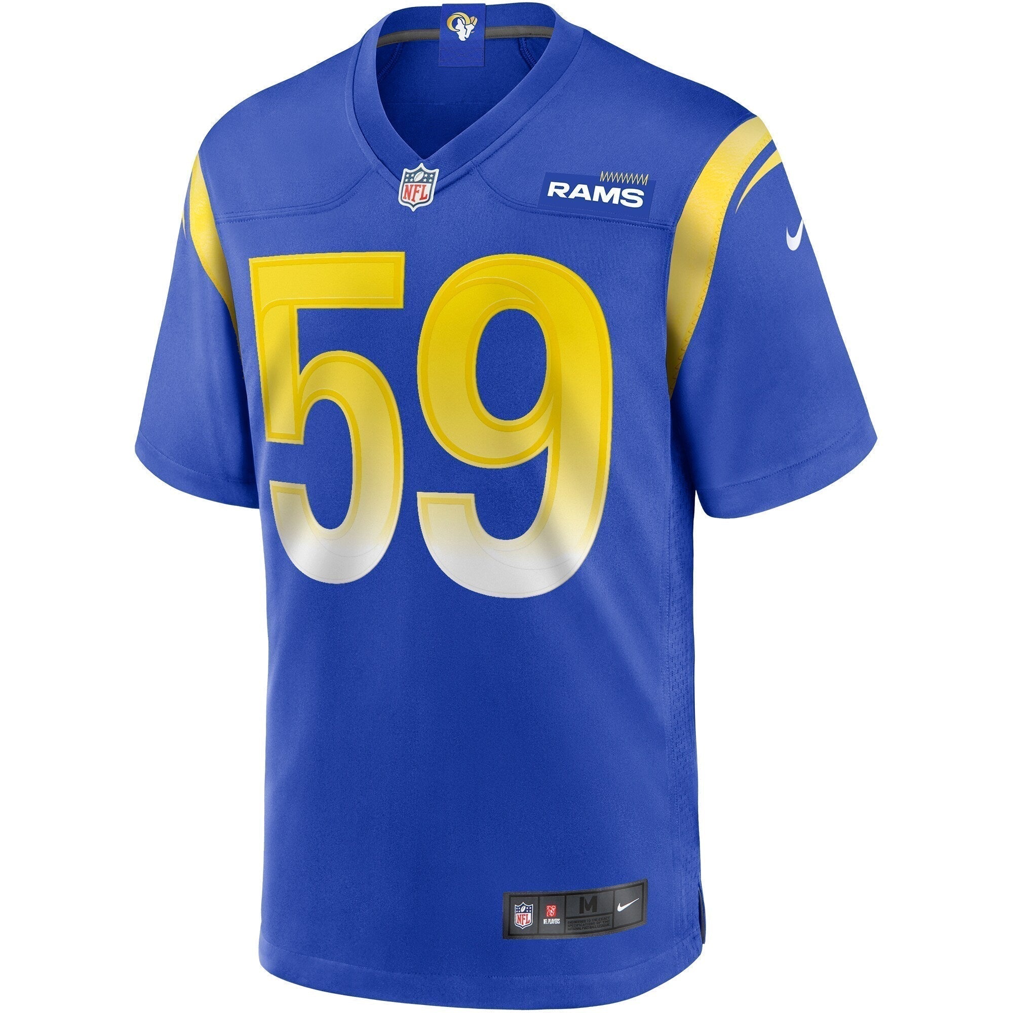 London Fletcher Los Angeles Rams Nike Game Retired   Jersey - Royal