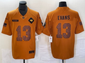 Men's Tampa Bay Buccaneers Mike Evans #13 Brown 2023 Salute To Service Limited Jersey1