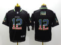Men's Seattle Seahawks 12th Fan Black Game Jersey1