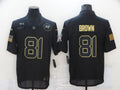 Men's Tampa Bay Buccaneers Antonio Brown #81 Black Game Jersey1