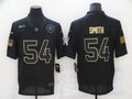 Men's Dallas Cowboys Jaylon Smith #54 Black Player Game Jersey1