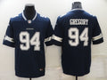 Men's Dallas Cowboys Randy Gregory #94 Navy Game Jersey1
