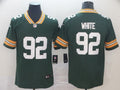 Men's Green Bay Packers Reggie White #92 Green Game Jersey1