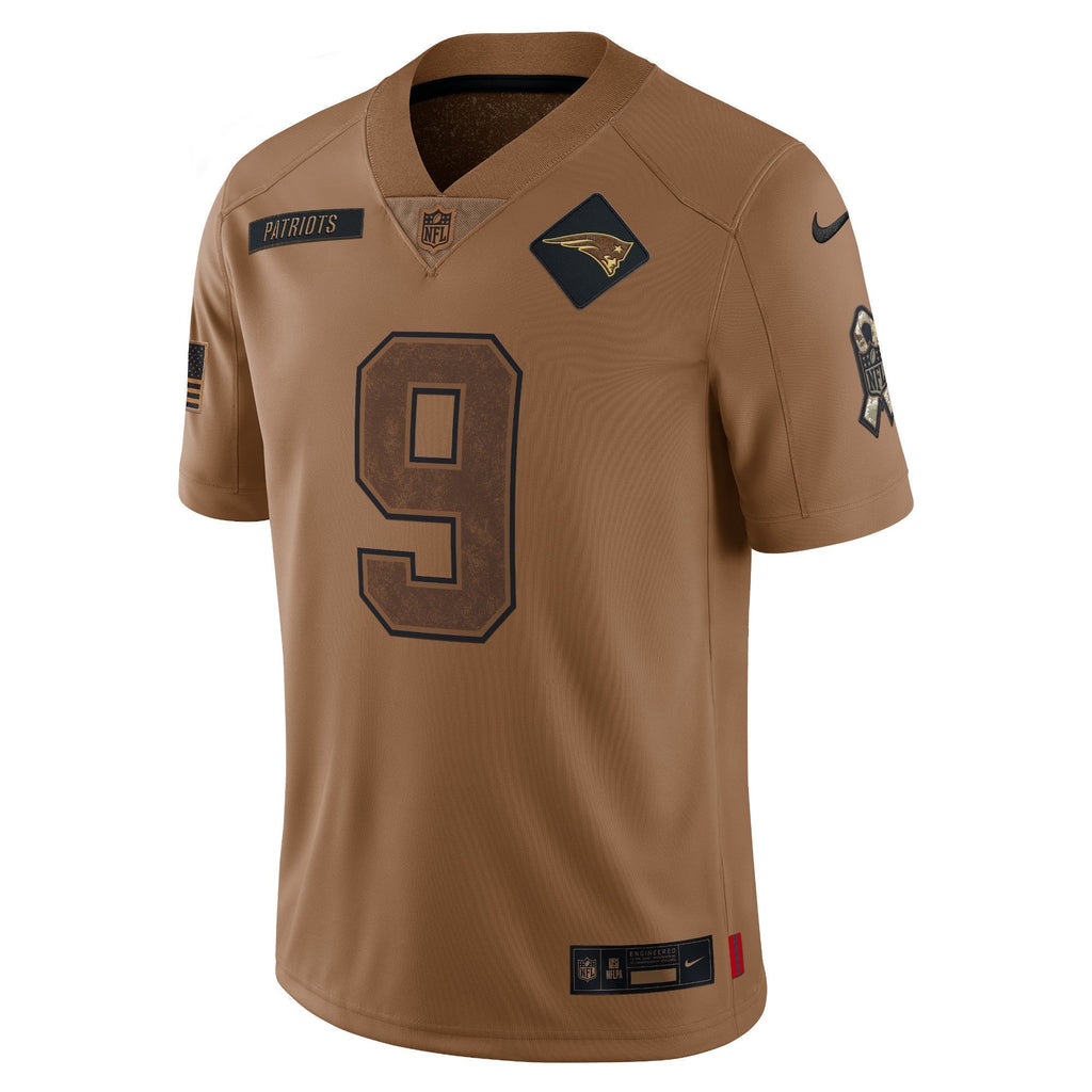 Matthew Judon New England Patriots Nike Salute To Service Limited Jersey - Brown