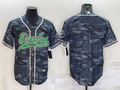 Men's Philadelphia Eagles Grey Camouflage Blank Jersey1