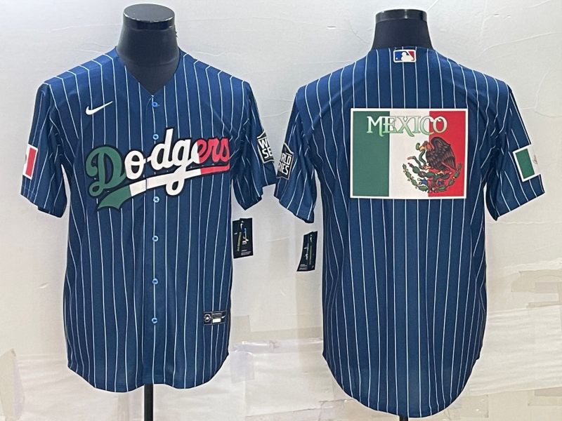 Men's Los Angeles Dodgers Royal Authentic Player Jersey1