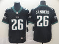 Men's Philadelphia Eagles Miles Sanders #26 Black Game Jersey1