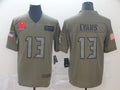 Men's Tampa Bay Buccaneers Mike Evans #13 Brown Game Jersey1