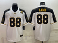 Men's Dallas Cowboys CeeDee Lamb #88 White Player Jersey1