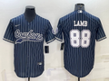 Men's Dallas Cowboys CeeDee Lamb #88 Navy Player Jersey1 Joint Edition