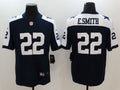 Men's Dallas Cowboys Emmitt Smith #22 Navy Alternate Fashion Game Jersey1