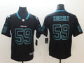 Men's Carolina Panthers #59 Luke Kuechly Black Game Player Jersey1