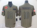 Men's Chicago Bears Mitch Trubisky #10 Brown Game Jersey1