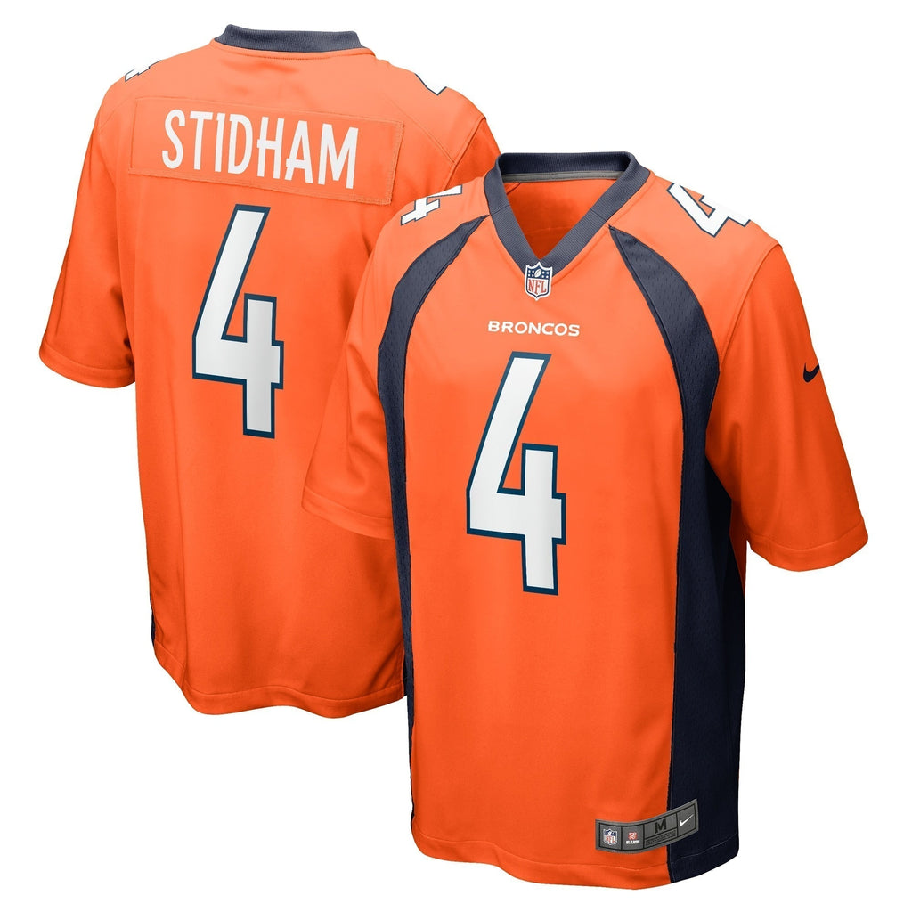 Jarrett Stidham Denver Broncos Nike Game   Jersey - Orange