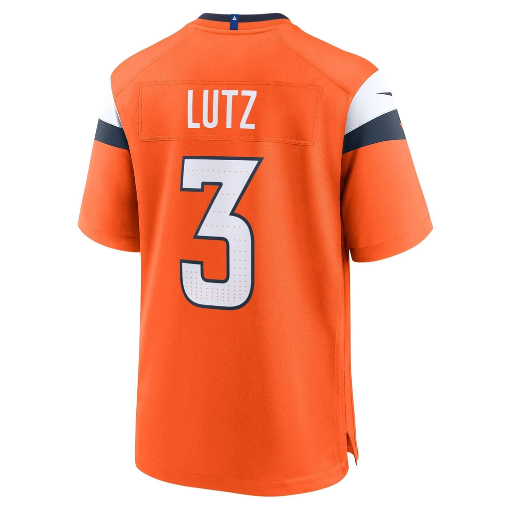 Wil Lutz Denver Broncos Nike Team Game Jersey -  Orange