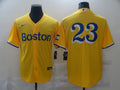 Men's Boston Red Sox Dennis Boyd #23 Gold City Connect Replica Player Jersey1