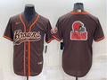 Men's Cleveland Browns Brown Game Jersey1