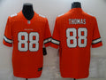 Men's Denver Broncos Demaryius Thomas #88 Orange Game Player Jersey1