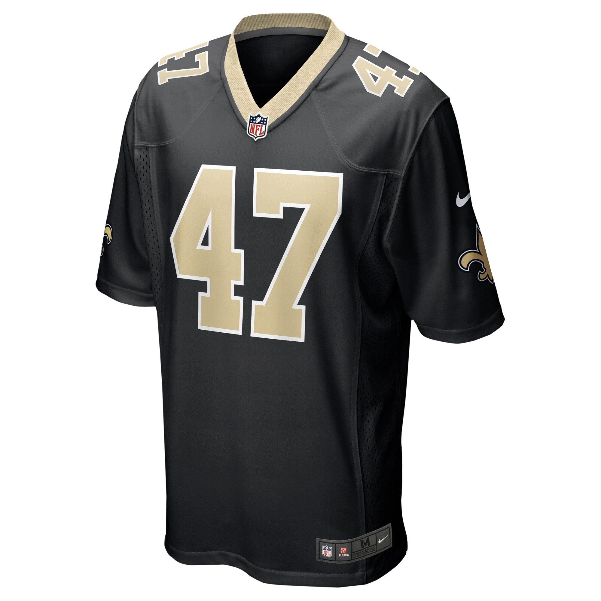 Terrell Lewis New Orleans Saints Nike  Game Jersey -  Black