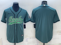 Men's Philadelphia Eagles Midnight Green Blank Jersey1