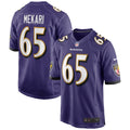 Patrick Mekari Baltimore Ravens Nike Game   Jersey - Purple